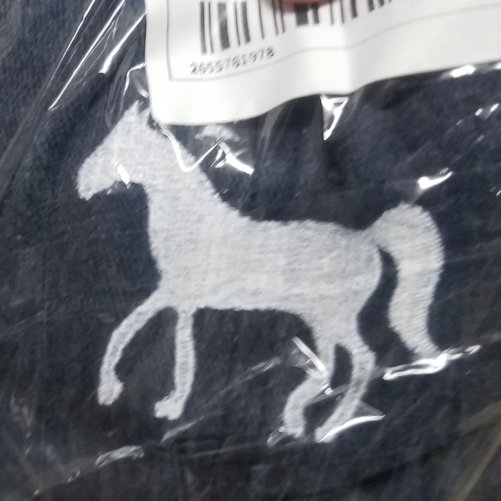 NIB blue and white horse baseball cap - Picture 2 of 4